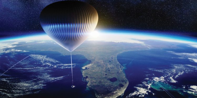 شركة  ناشئة تخطط لرحلات بشرية إلى حد الفضاء بالمنطاد