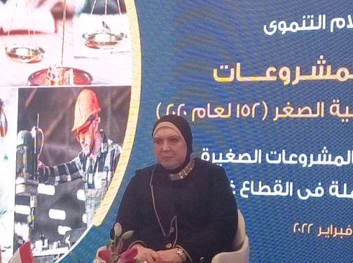 نيفين جامع الرئيس التنفيذي لجهاز تنمية المشروعات