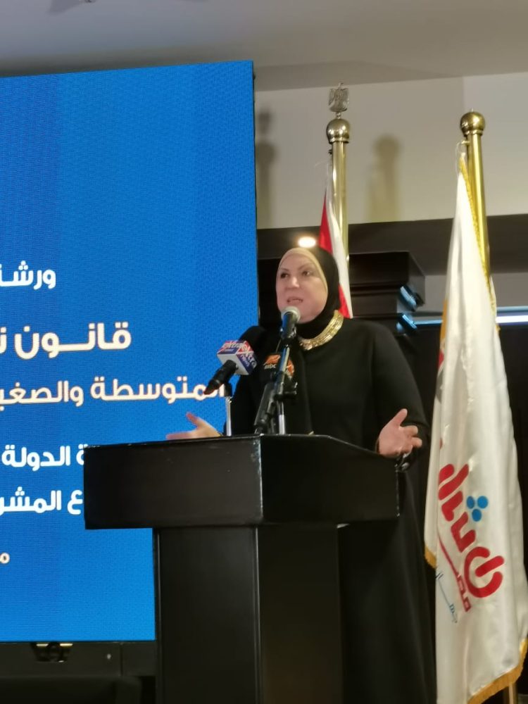 نيفين جامع وزيرة التجارة والصناعة