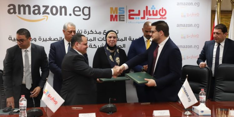 أمازون مصر: التعاون مع جهاز تنمية المشروعات سيحفز رواد الأعمال للانضمام إلى المتجر