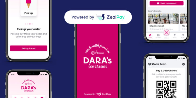 شركة ZealPay للتكنولوجيا تطلق تطبيق Dara’s Ice Cream