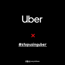 #stopusinguber مقاطعة أوبر