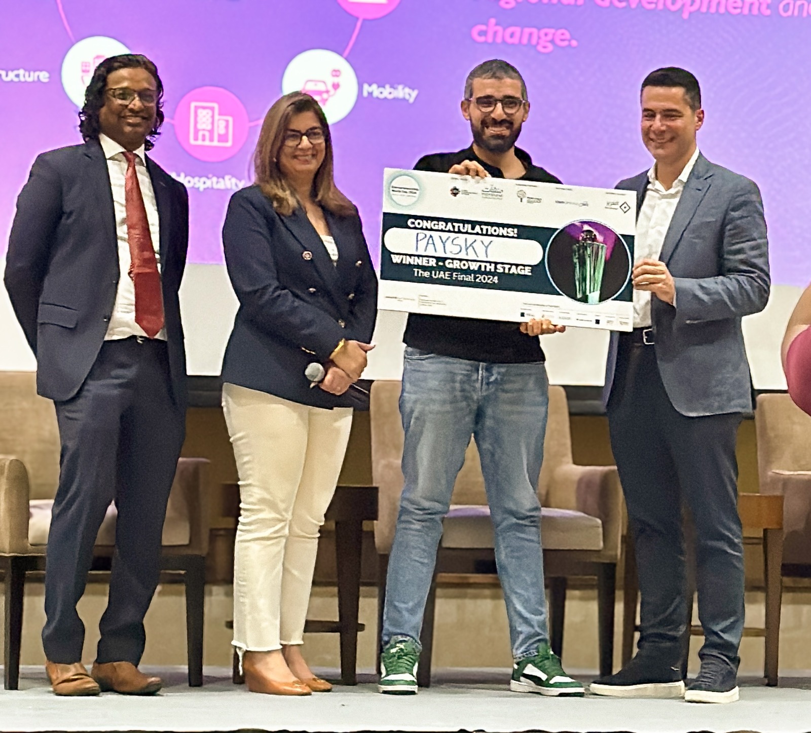 من المسابقة العالمية لرواد الأعمال "EWC" Entrepreneurship World Cup