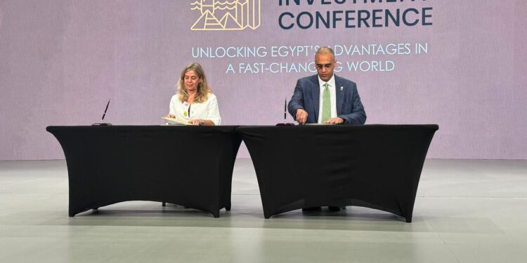 خلال توقيع اتفاقية تعاون بنك CIB و SACE