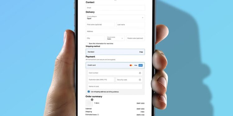 تعاون باي موب وShopify