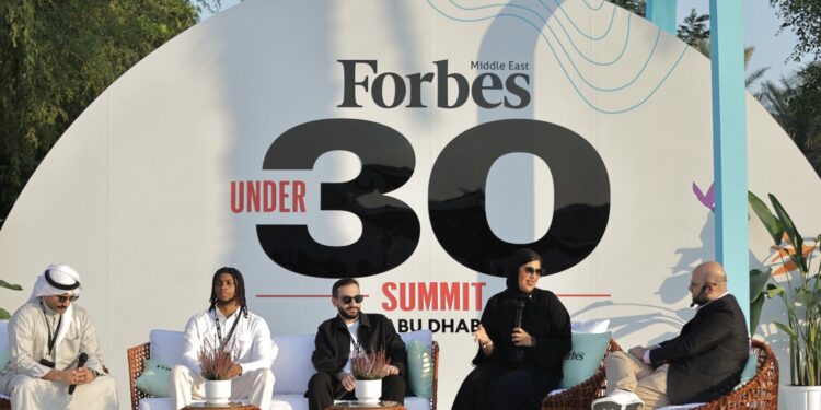 انطلاق قمة فوربس الشرق الأوسط Under30 في أبوظبي