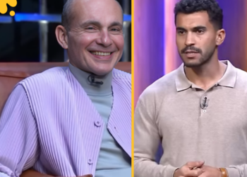 رجل الأعمال محمد فاروق ومحمد أيمن رئيس شركة "Srv" ببرنامج شارك تانك