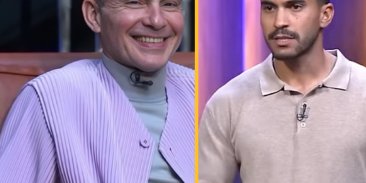 رجل الأعمال محمد فاروق ومحمد أيمن رئيس شركة "Srv" ببرنامج شارك تانك