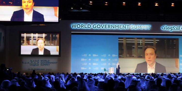 خلال مشاركة إيلون ماسك بالقمة العالمية للحكومات
