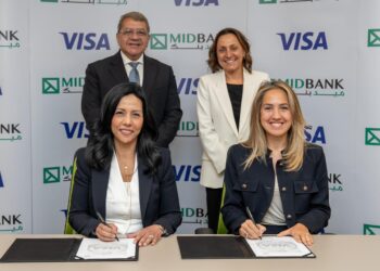 تعاون بين ميد بنك وشركة فيزا
