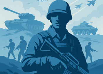 صورة معالجة بالذكاء الاصطناعي- الحروب السيبرانية