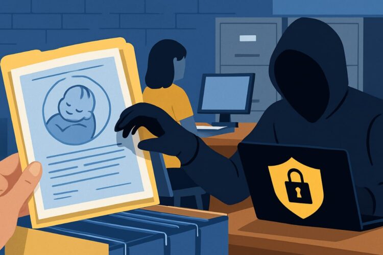 صورة تم معالجتها بالذكاء الاصطناعي تسريب بيانات