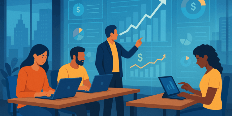 صورة تم معالجتها بالذكاء الاصطناعي بالشركات الناشئة