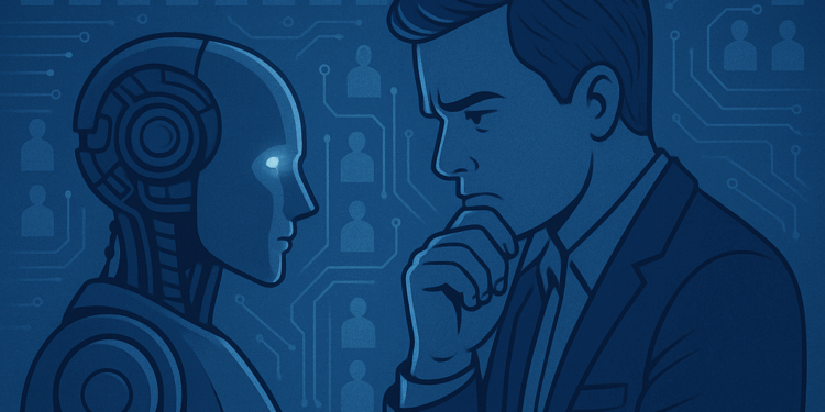 صورة تعبيرية عن تأثير الذكاء الاصطناعي على الوظائف