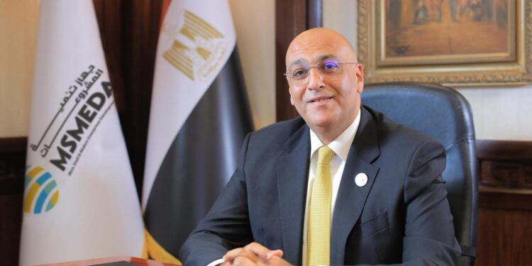 باسل رحمي الرئيس التنفيذي لجهاز تنمية المشروعات المتوسطة والصغيرة ومتناهية الصغر