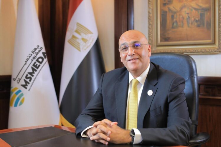 باسل رحمي الرئيس التنفيذي لجهاز تنمية المشروعات المتوسطة والصغيرة ومتناهية الصغر