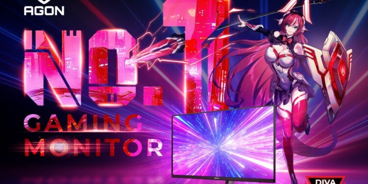 AOC تحتفل بتربعها على عرش شاشات الألعاب عالميًا للعام السادس على التوالي