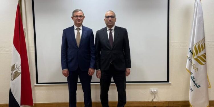 البنك الزراعي المصري يستقبل وزير زراعة جمهورية صربيا لتعزيز التعاون