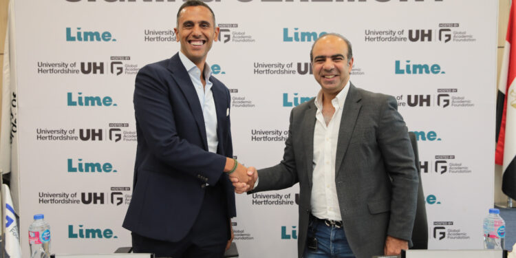 لايم للتمويل الاستهلاكي توقّع مذكرة تفاهم مع جامعة هارتفوردشاير