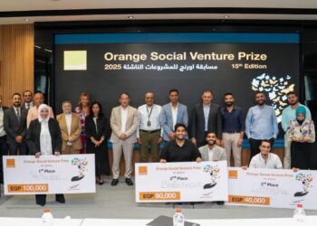 أورنج مصر تُعلن عن الفائزين في مسابقة Orange Social Venture Prize 2025