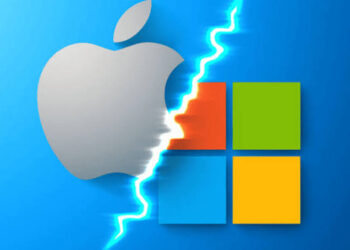 سباق أبل ومايكروسوفت
