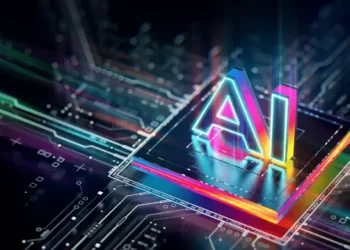 صورة تعبيرية عن الذكاء الاصطناعي والرقائق الإلكترونية