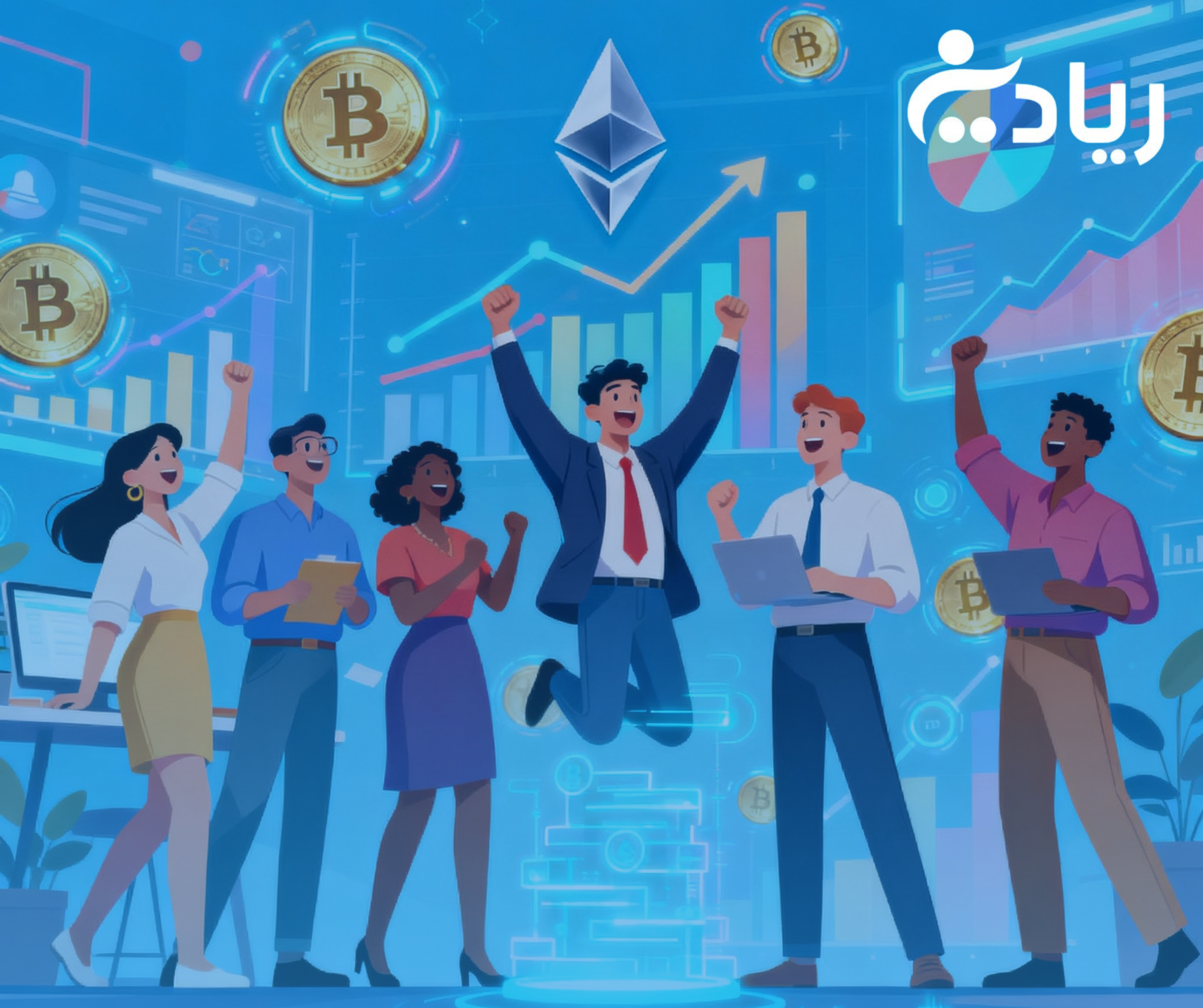 الشركات الناشئة في العملات المشفرة