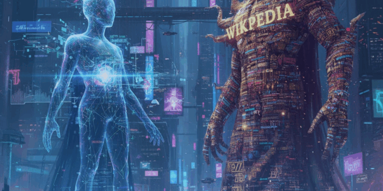 الذكاء الاصطناعي يواجه ويكيبيديا
