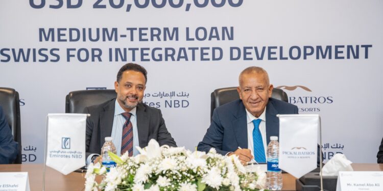 بنك الإمارات دبي الوطني – مصر يمنح مجموعة بيك الباتروس تسهيلات ائتمانية بقيمة 20 مليون دولار لدعم التوسعات السياحية