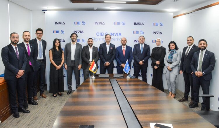 تعاون بنك CIB مع INVIA