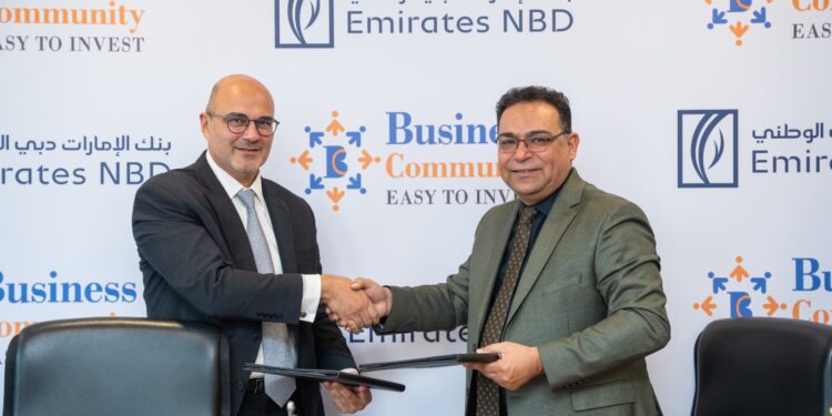 بنك الإمارات دبي الوطني – مصر يوقع مذكرة تفاهم مع بيزنس كوميونتي لتعزيز تمويل الشركات الصغيرة والمتوسطة