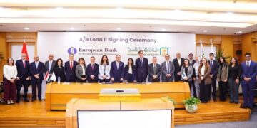 اتفاق تمويلي جديد بـ100 مليون دولار بين البنك الأوروبي والبنك الأهلي لدعم المشروعات الصغيرة وتمكين الشباب والنساء
