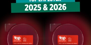 كريدي أجريكول مصر يحصل على شهادة “أفضل جهة عمل” لعامي 2025 و2026