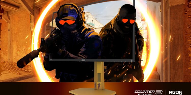 AOC تتحالف مع «كاونتر سترايك 2» لإطلاق جيل جديد من شاشات الألعاب في الشرق الأوسط