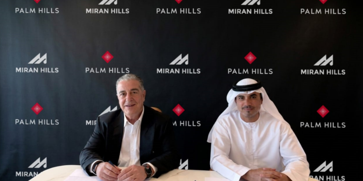 تعاون استراتيجي بين «بالم هيلز» و«ميران هيلز» لإطلاق مشروع سياحي ضخم برأس الحكمة