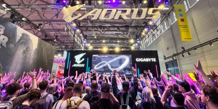 جيجابايت تختتم مشاركتها في Gamescom 2026 باستعراض منظومة AORUS INFINITY وتقنيات الألعاب المدعومة بالذكاء الاصطناعي