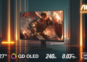 AOC تطلق شاشة QD-OLED بتردد 240 هرتز في الشرق الأوسط لعشاق الألعاب