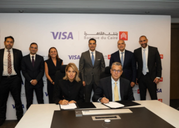 شراكة استراتيجية بين بنك القاهرة و”فيزا” لتطوير جيل جديد من المدفوعات الرقمية