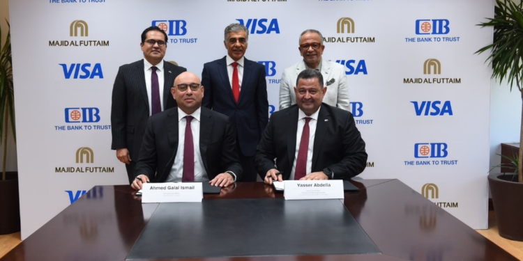 البنك التجاري الدولي مصر CIB يتعاون مع ماجد الفطيم و«فيزا» لإطلاق بطاقات CIB SHARE Visa الائتمانية