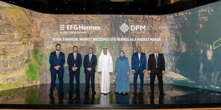 إي إف چي هيرميس الإمارات تطلق خدمات صناعة السوق في سوق دبي المالي