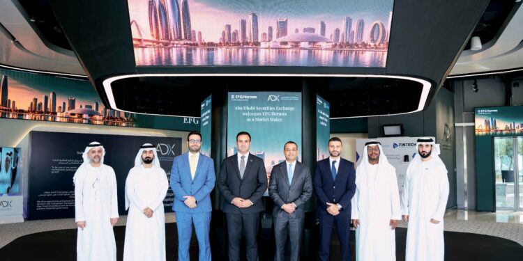 إي إف چي هيرميس الإمارات تطلق خدمات صناعة السوق في أبوظبي