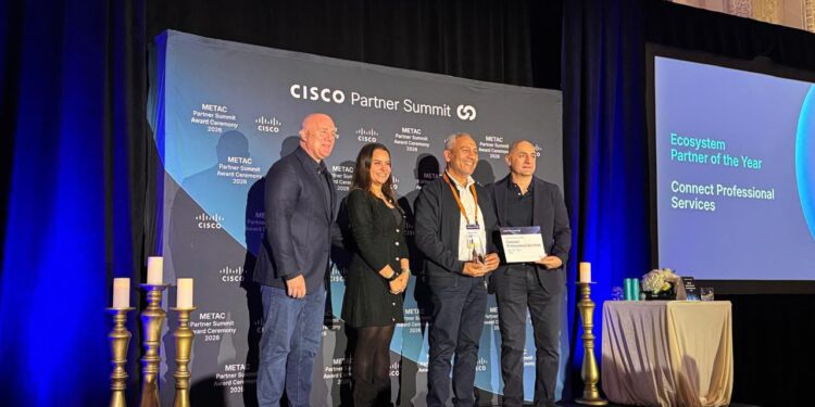 من فانكوفر.. CONNECT-PS تحصد جائزة Cisco لعام 2026 لمنطقة الشرق الأوسط وتركيا وأفريقيا